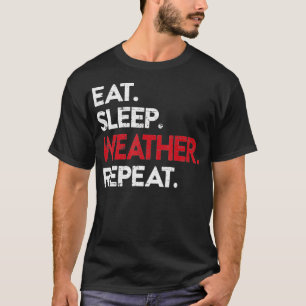 Meteorology Weather Man  Storm Chaser Tornado T-Shirt