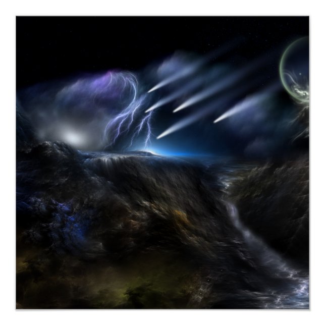 Meteors Poster (Front)