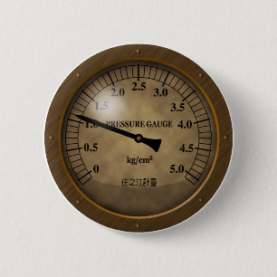 meter1 6 cm round badge