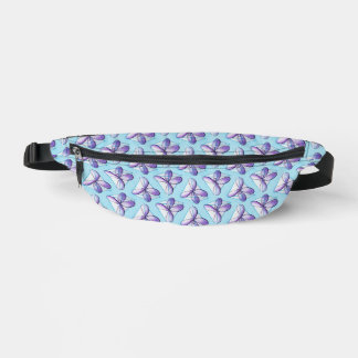 Methane Molecules Pattern - Organic Chemistry Bum Bags