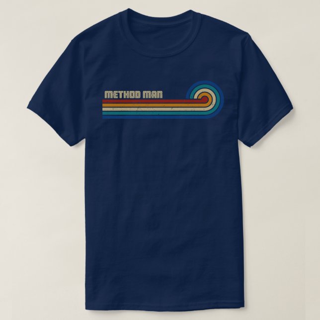 Method Man Retro Sunset T-Shirt (Design Front)