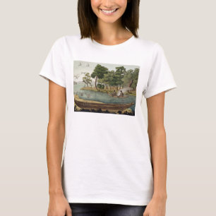 Method of Navigation in New Holland, engraved by F T-Shirt