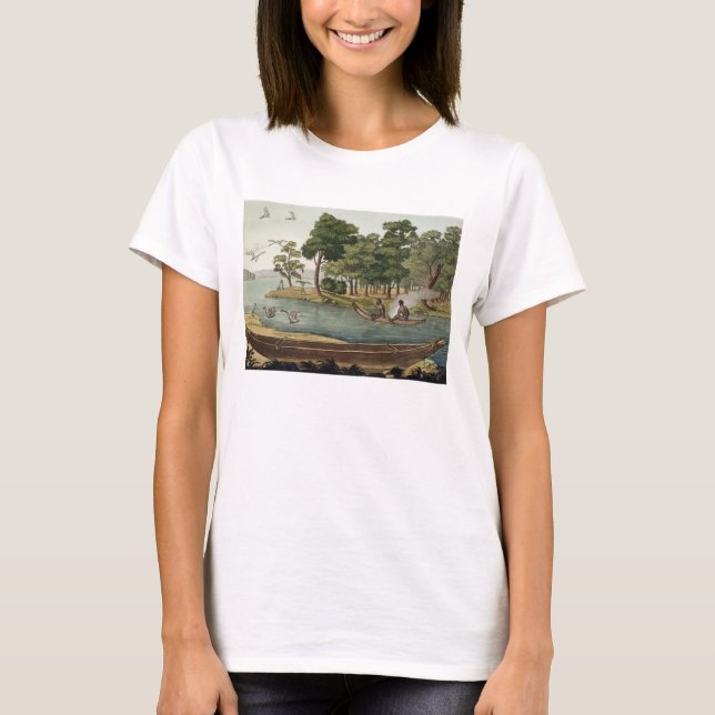 Method of Navigation in New Holland, engraved by F T-Shirt (Front)