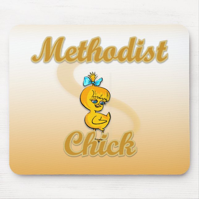 Methodist Chick Mouse Mat (Front)