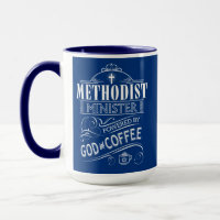 Methodist Minister, powered by God and Coffee