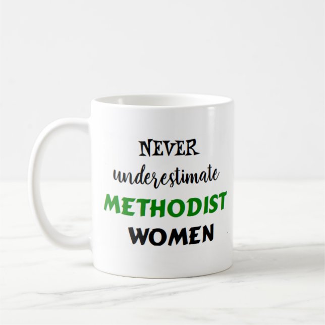 methodist women coffee mug (Left)