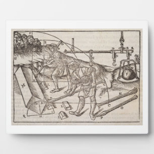 Methods of moving stone blocks, from 'Di Lucio Vit Plaque