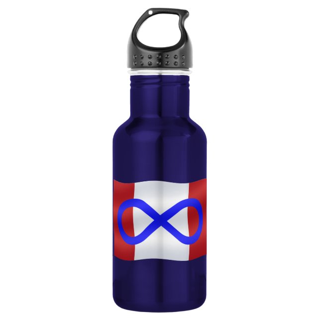 Metis Art Canadian Metis Flag 532 Ml Water Bottle (Front)