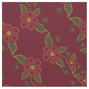 Metis Art Fabric Native Beading Art Fabrics