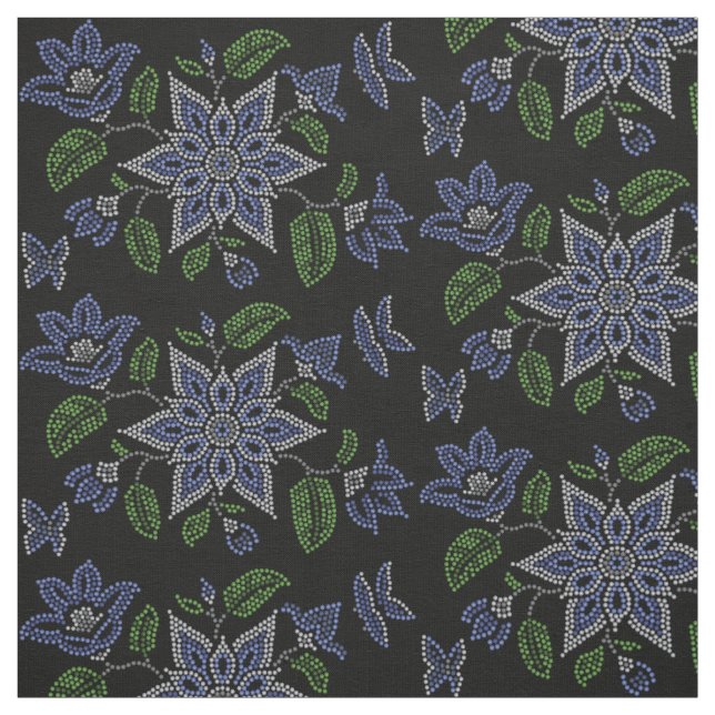 Metis Art Fabric Native Beading Art Fabrics (Swatch)
