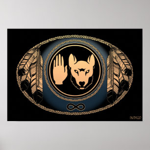 Metis Art Poster Metis Rebellion Wolf Print Poster