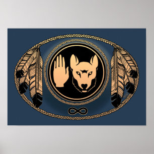 Metis Art Poster Metis Rebellion Wolf Print Poster