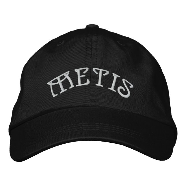 Metis Embroidered Baseball Cap Metis Hats & Gifts (Front)