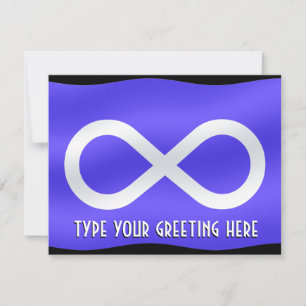 Metis Flag Invitations Personalised Metis Art Card