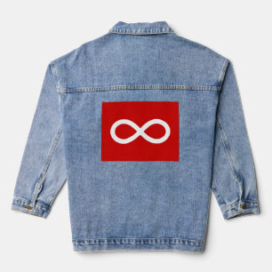 Metis Flag, Métis flag Denim Jacket
