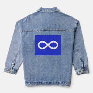 Metis Flag, Métis flag Denim Jacket