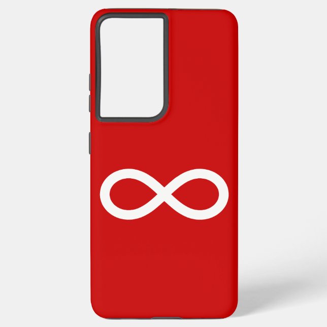 Metis Flag, Métis flag  Samsung Galaxy S21+ Case (Back)