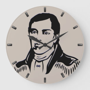 Metis Hero Clock Metis Leader Cuthbert Grant Clock
