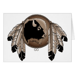 Metis Nation Card First Nations Wildlife Art Card