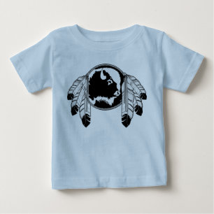 Metis Toddler Shirt Native Wildlife Art Baby Shirt