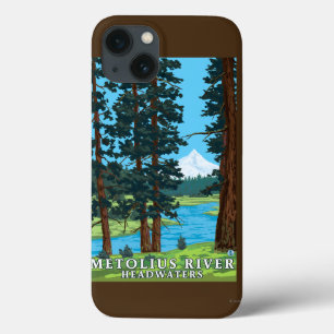 Metolius River Headwaters, Oregon iPhone 13 Case