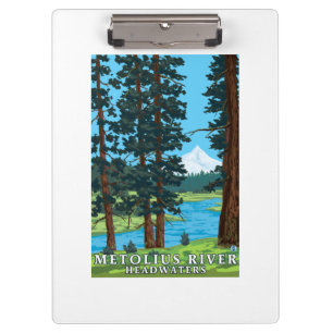 Metolius River Headwaters, Oregon Clipboard