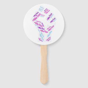 #MeToo Movement Fist - Fans - Signs - Event Plans