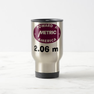 Metric America, 2.06 m Travel Mug