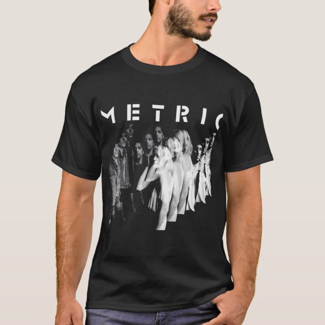 METRIC BAND     (4) T-Shirt (Front)
