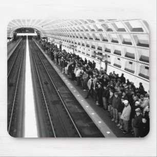 Metro B&W Mousepad