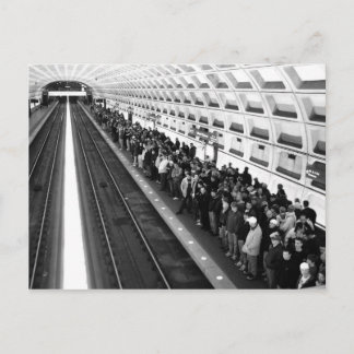 Metro B&W Postcard