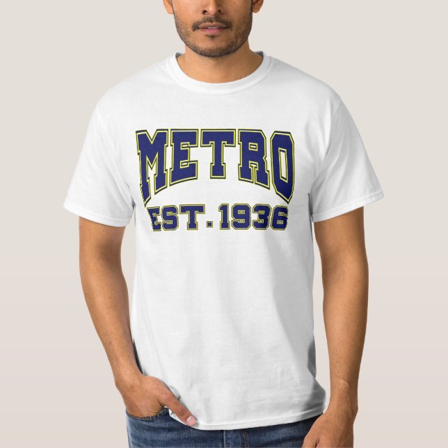 METRO Est 1936 T-Shirt (Front)