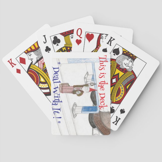 metro-gnome playing cards (Back)