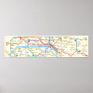 Metro Literario Poster