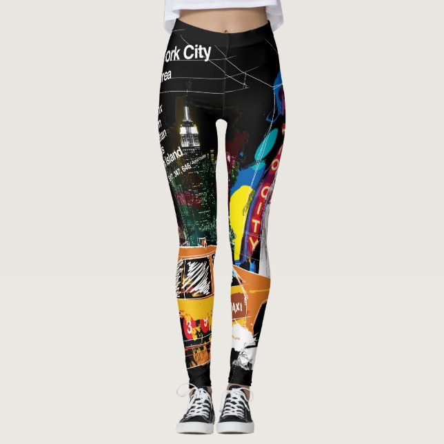 Metro New York City Leggings (Front)