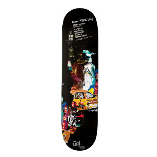 Metro New York City Skateboard