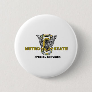 Metro-State Special Services 6 Cm Round Badge
