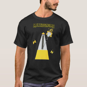 Metrognome  Bee Gnome Pun For Musicians About Metr T-Shirt