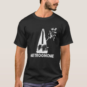 Metrognome Musical Instrument Playing Gnome T-Shirt
