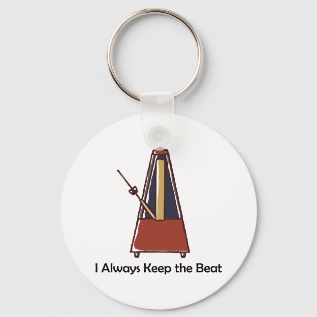 Metronome Key Ring (Front)