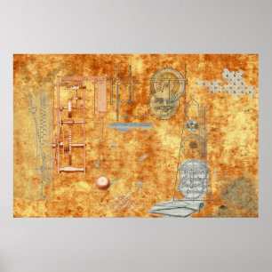 Metronome Story, Time and Tempo Poster