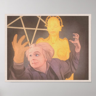 Metropolis (1927) - The Inventor's Revelation Poster