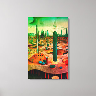 Metropolis Canvas Print