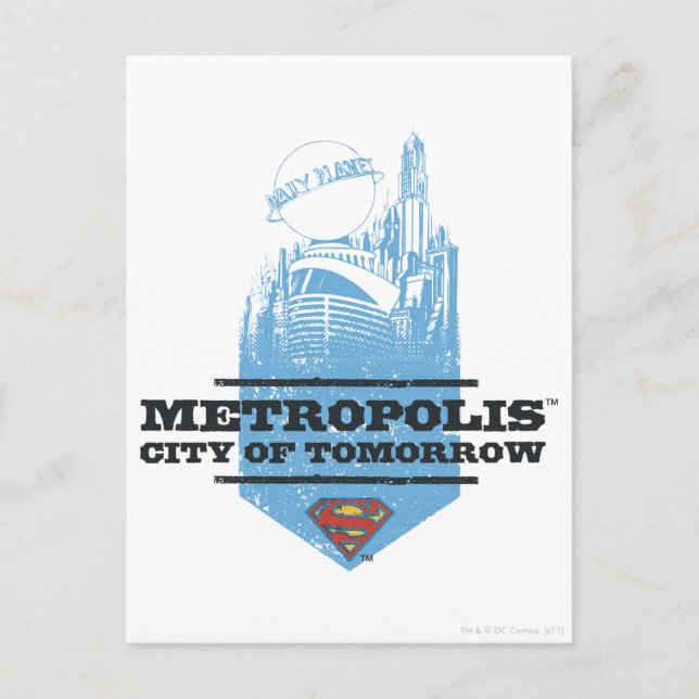 Metropolis: City of Tomorrow Postcard (Front)