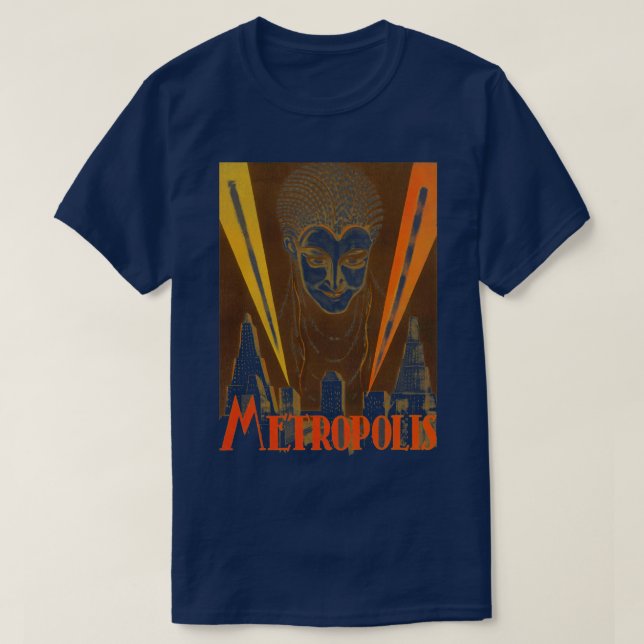 Metropolis Cult Film T-Shirt (Design Front)