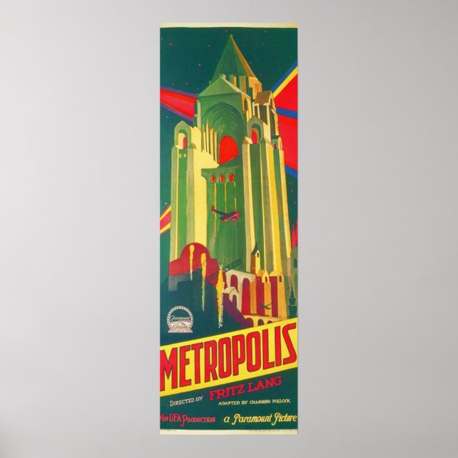 METROPOLIS Directed by Fritz Lang 1927 Hollywood S Poster (Front)