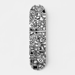 Metropolis III - On Wood Skateboard