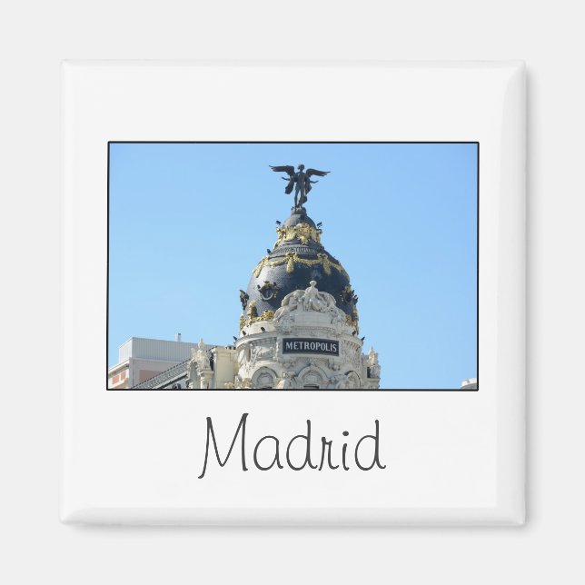 Metropolis, Madrid Magnet (Front)
