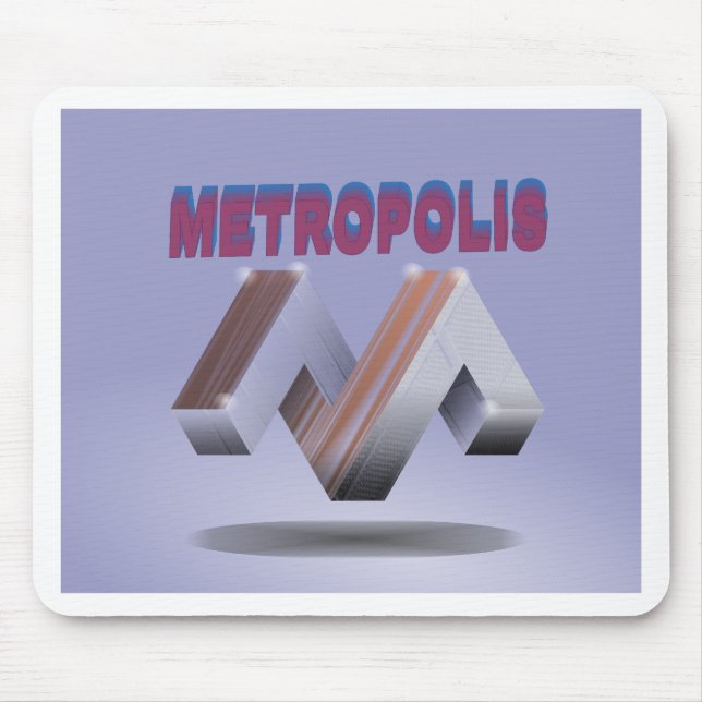 metropolis mouse mat (Front)