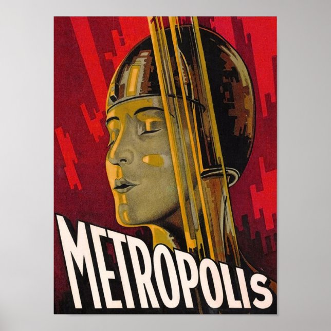 Metropolis Red Poster (Front)